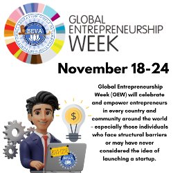 Flyer for Global Entrepreneur Week